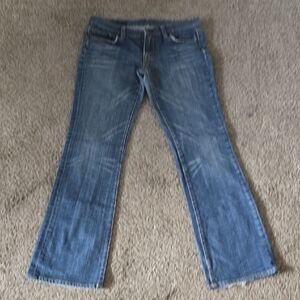 Citizens Of Humanity Blue Boot Cut Jeans